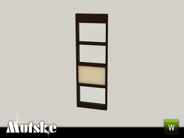 Sims 3 — Macau Window O 1x1 by Mutske — This window is part of the Macau Constructionset. 4 Recolorable parts. Made by