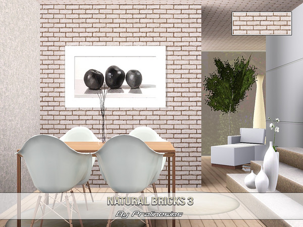 Sims 3 — Natural Bricks 3 by Pralinesims — By Pralinesims: Masonry