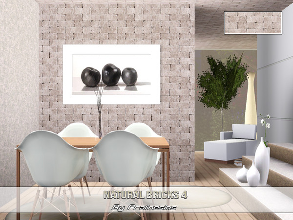 Sims 3 — Natural Bricks 4 by Pralinesims — By Pralinesims: Masonry