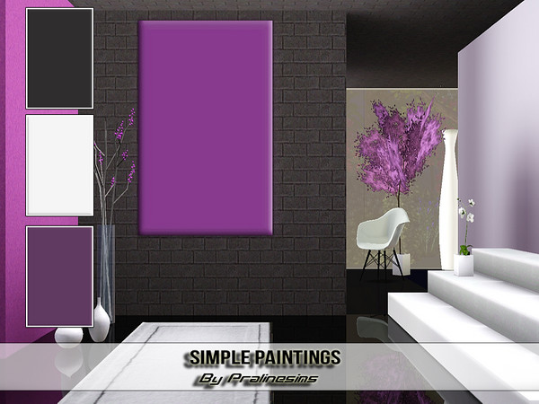Sims 3 — Simple Paintings by Pralinesims — By Pralinesims