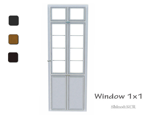 Sims 3 — Monaco Builtset - Window 1x1 by ShinoKCR — 