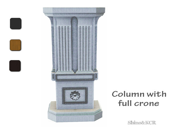 Sims 3 — Monaco Builtset - Column with Crone by ShinoKCR — 