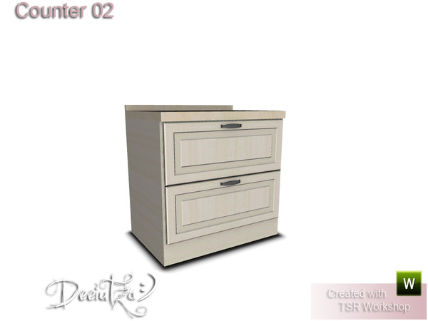 Sims 3 — Anais Kitchen Counter 02 by deeiutza — By deeiutza @TSR