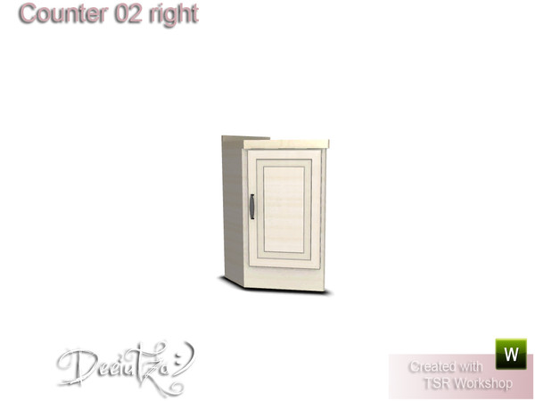 Sims 3 — Anais Kitchen Counter 03 Right by deeiutza — By deeiutza @TSR