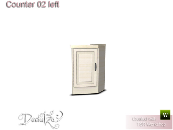 Sims 3 — Anais Kitchen Counter 03 Left by deeiutza — By deeiutza @TSR