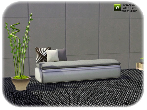 Sims 3 — yashiro simple loveseat by jomsims — yashiro simple loveseat