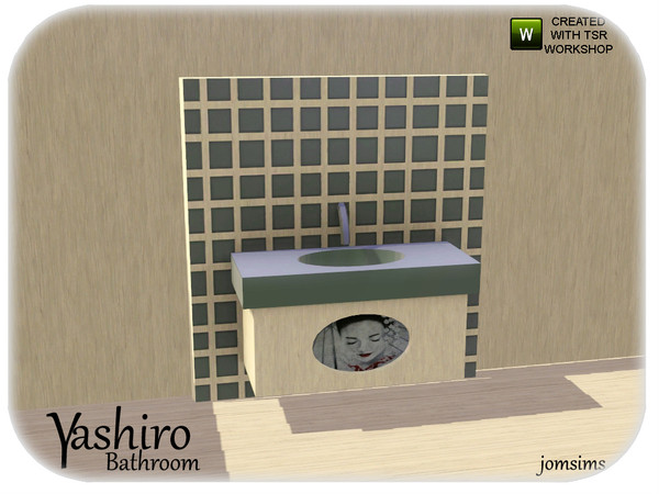 Sims 3 — yashiro sink by jomsims — yashiro sink
