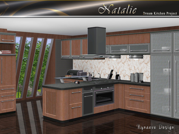 Sims 3 — Natalie Kitchen by NynaeveDesign — This is my friend Natalie's dream kitchen. Natalie's dream kitchen combines