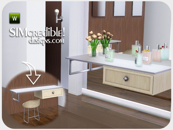 Sims 3 — Quiet Attraction Shelf by SIMcredible! — by SIMcredibledesigns.com available at TSR