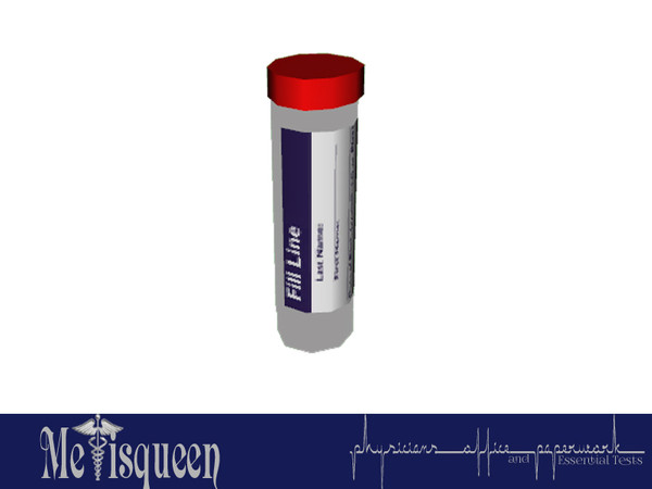 Sims 3 — Sample Container 1 by metisqueen2 — 1st of 2 sample containers to accompany the microbiology requistions