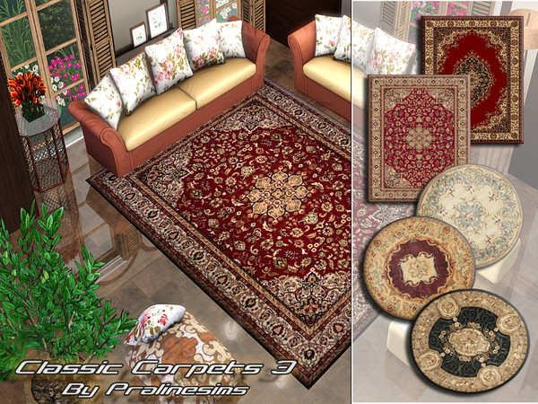Sims 3 — Classic Carpets 3 by Pralinesims — By Pralinesims
