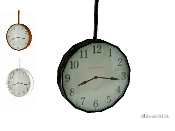 Sims 3 — Kitchen Rustical - Clock by ShinoKCR — 