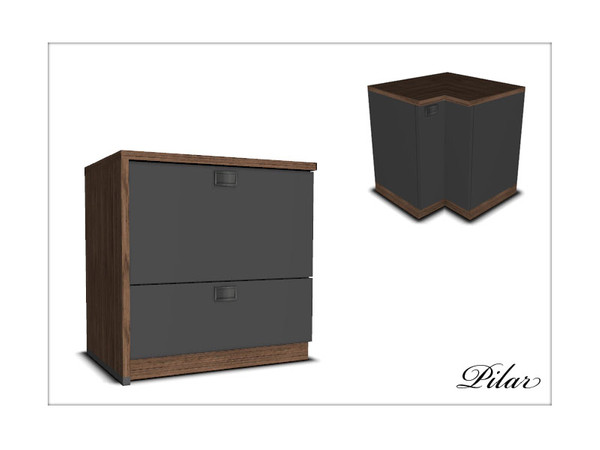 Sims 3 — SingularCounterLeft by Pilar — Creado por Pilar para sims3