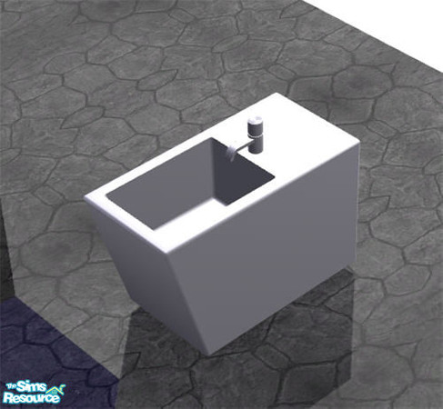 Sims 2 — Bathroom free! - Bidet by Sasilia — to place it on the Bamboorack please use the Cheat "moveObjects