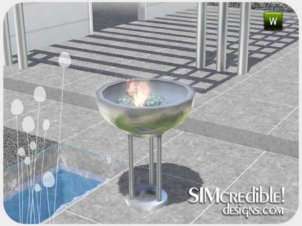 Sims 3 — Flora brazier by SIMcredible! — by SIMcredibledesigns.com available at TSR