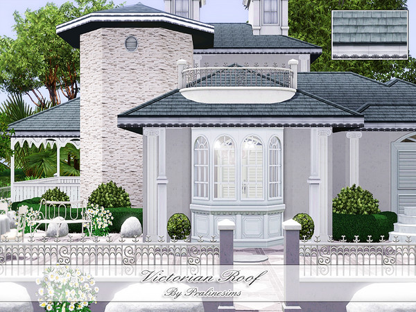 Sims 3 — Victorian Roof by Pralinesims — By Pralinesims