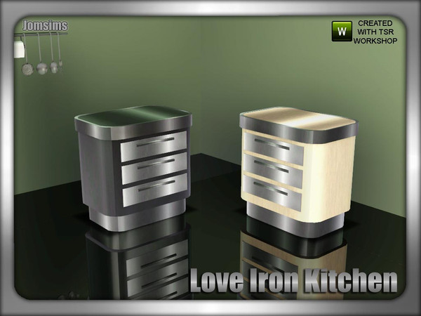 Sims 3 — love iron counter 1 by jomsims — love iron counter 1