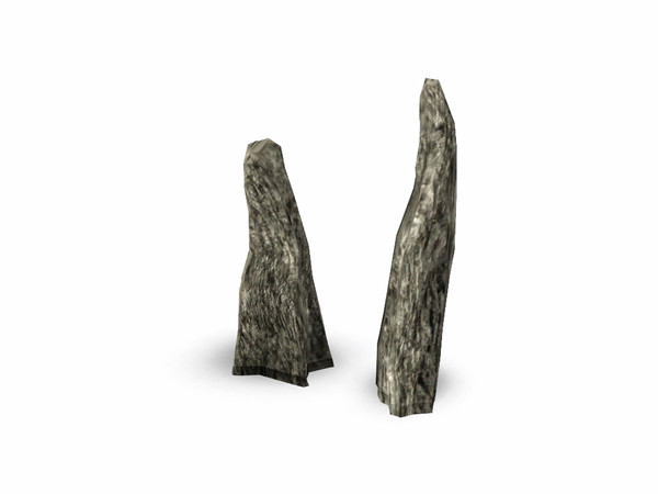 Sims 3 — Small Cypress Root Spikes by sim_man123 — A pair of cypress tree roots, known as "cypress knees." Made