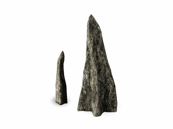 Sims 3 — Cypress Root Spikes by sim_man123 — A pair of cypress tree roots, known as "cypress knees." Made by