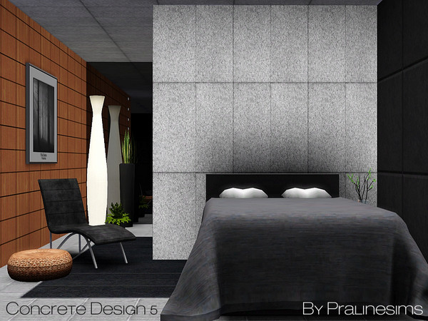 Sims 3 — Concrete Design 5 by Pralinesims — By Pralinesims: Masonry