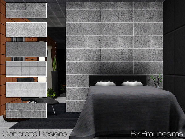 Sims 3 — Concrete Designs by Pralinesims — By Pralinesims