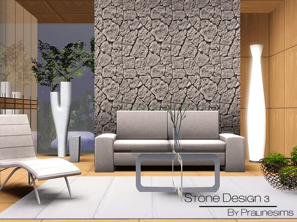 Sims 3 — Stone Design 3 by Pralinesims — By Pralinesims: Rock and Stone
