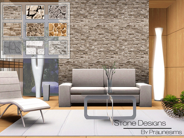 Sims 3 — Stone Designs by Pralinesims — By Pralinesims