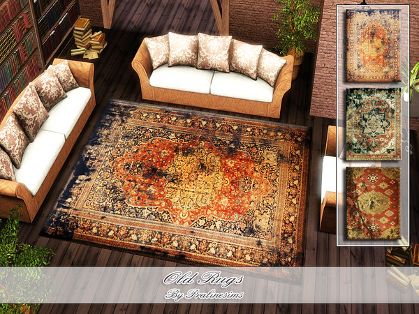 Sims 3 — Old Rugs by Pralinesims — By Pralinesims