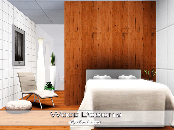 Sims 3 — Wood Design 9 by Pralinesims — By Pralinesims: Wood