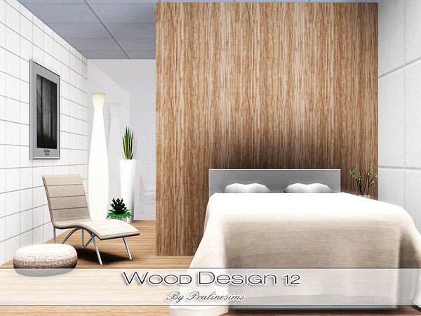Sims 3 — Wood Design 12 by Pralinesims — By Pralinesims: Wood