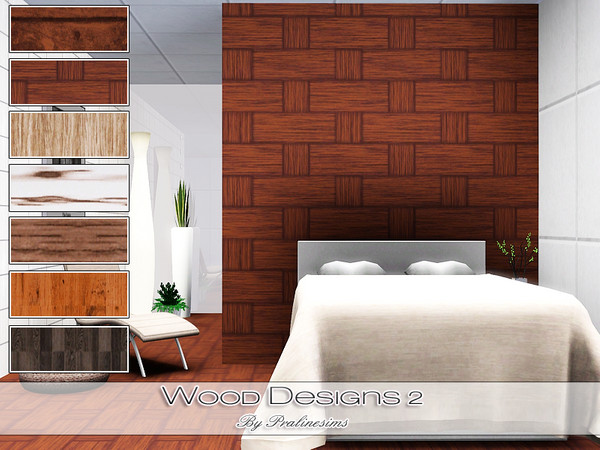 Sims 3 — Wood Designs 2 by Pralinesims — By Pralinesims