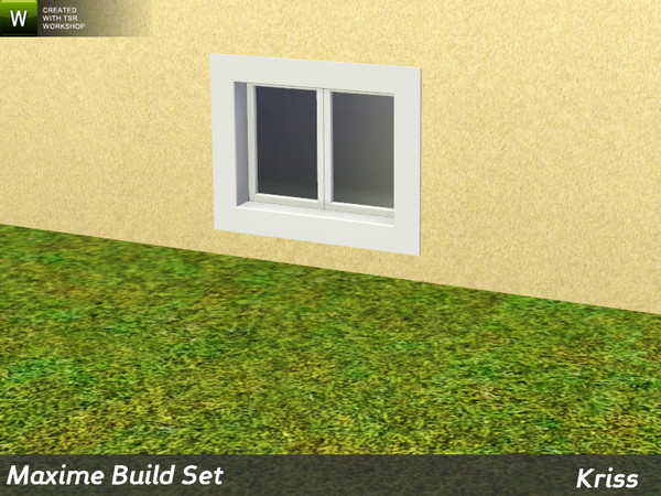 Sims 3 — Maxime Loft Single Window 2-tile by Kriss — Rustic elegance whether it's the countryside in Provence or a rustic