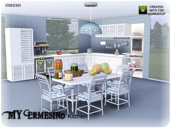 Sims 3 — my ermesind kitchen by jomsims — Softness and delicacy for my kithcen ermesind. Remember the village my dad I