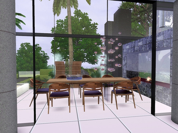 Sims 3 — Noci Dining by Flovv — Are you searching for a unique atmosphere? Try the Noci Dining Room with the heartwarming