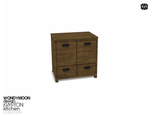 Sims 3 — Krypton Counter (V-2) by wondymoon — - Krypton Kitchen - Counter (V-2) - Wondymoon@TSR - Aug'2014