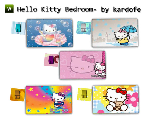 Sims 3 — kar_HelloKitty_ComputerLaptop by kardofe — Computer laptop by kardofe