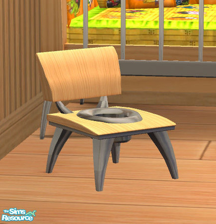 Sims 2 — Atomic Age Nursery - Potty MESH by Simaddict99 — Made to match Maxis Atomic Age pieces for the Pets EP. Uses