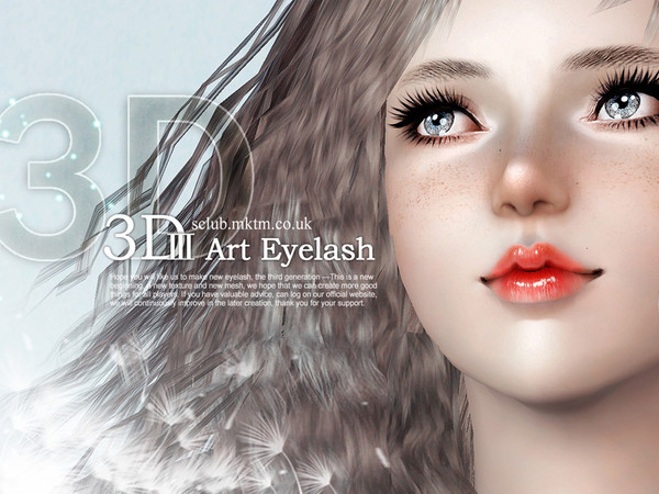 Sims 3 — S-Club Eyelash Set N3A by S-Club — Hey everyone! This is our 3rd A eyelash set introduced to Sims 3. Hope you