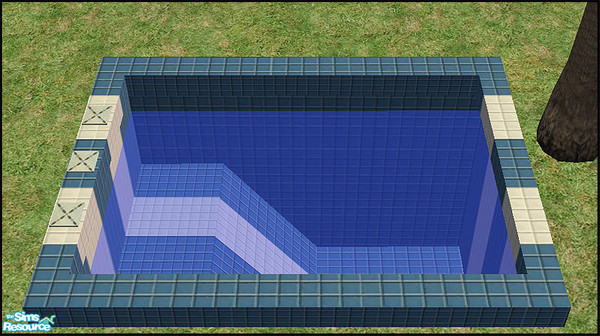 Sims 2 — Indigoblue basic set - pool deco by steffor — 