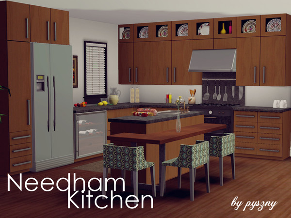 Sims 3 — Needham Kitchen by pyszny16 — Needham Kitchen is for sims who like spce and loves cooking. It gives you