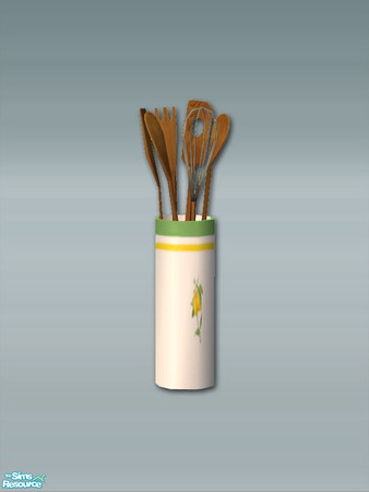 Sims 2 — Lucca Kitchen - Utensils by Shakeshaft — Part of a new kitchen set to compliment my Lucca Dining Room, set