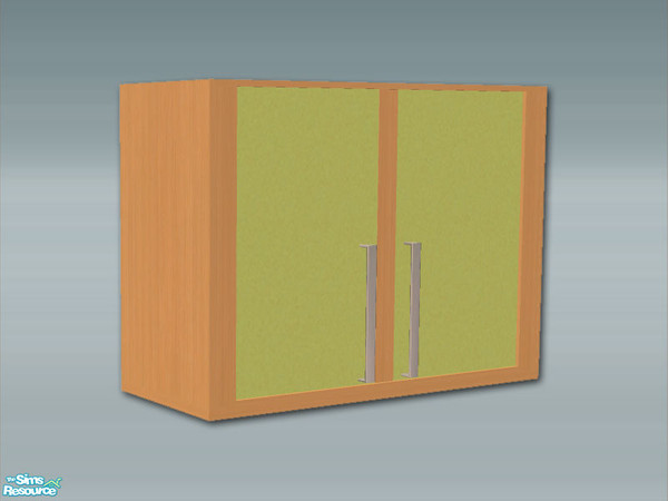 Sims 2 — Lucca Kitchen - Wall Unit 1 by Shakeshaft — Part of a new kitchen set to compliment my Lucca Dining Room, set