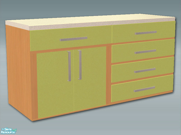 Sims 2 — Lucca Kitchen - Counters by Shakeshaft — Part of a new kitchen set to compliment my Lucca Dining Room, set