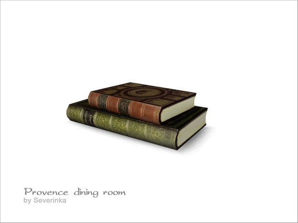 Sims 4 — Books by Severinka_ — Books in the old cover in the Provencal style 1 variant colors
