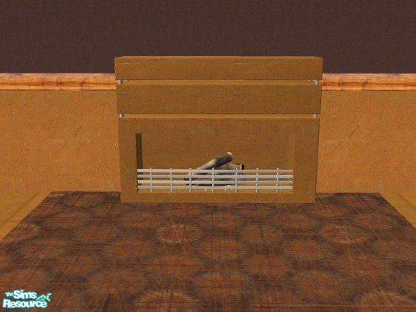 Sims 2 — Texture Challenge 48 Fireplace by rpaxton — Texture Challenge 48 recolor of Shakeshaft's "Lucia