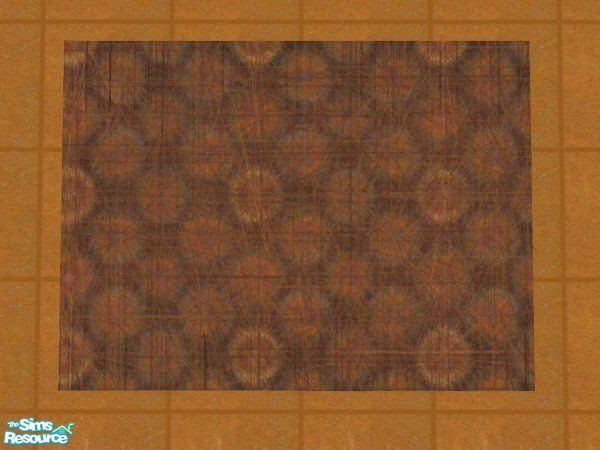 Sims 2 — Texture Challenge 48 Rug by rpaxton — Texture Challenge 48 recolor of Shakeshaft's "Lucia Lounge",