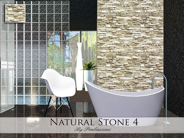 Sims 3 — Natural Stone 4 by Pralinesims — By Pralinesims