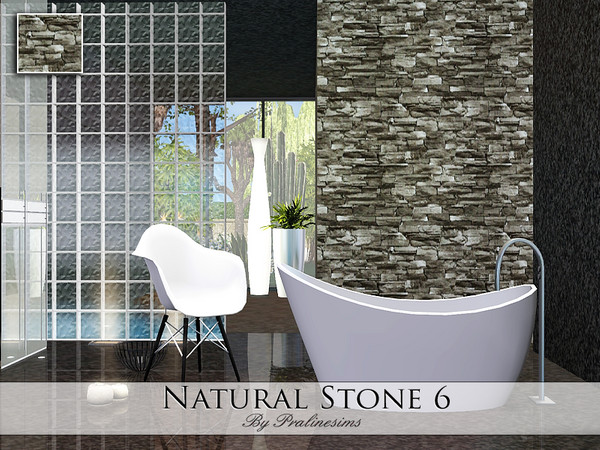 Sims 3 — Natural Stone 6 by Pralinesims — By Pralinesims