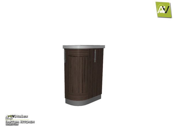 Sims 3 — Faktum Right Counter by ArtVitalex — - Faktum Right Counter - ArtVitalex@TSR, Dec 2014