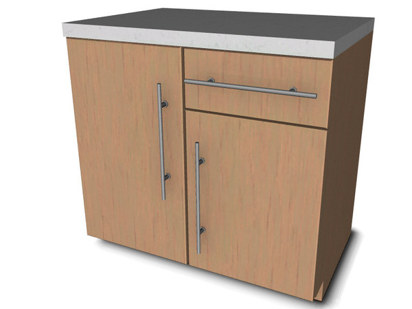 Sims 3 — Cole Kitchen Counter C1 by MarcusSims912 — by MarcusSims91 -Cole Kitchen Set